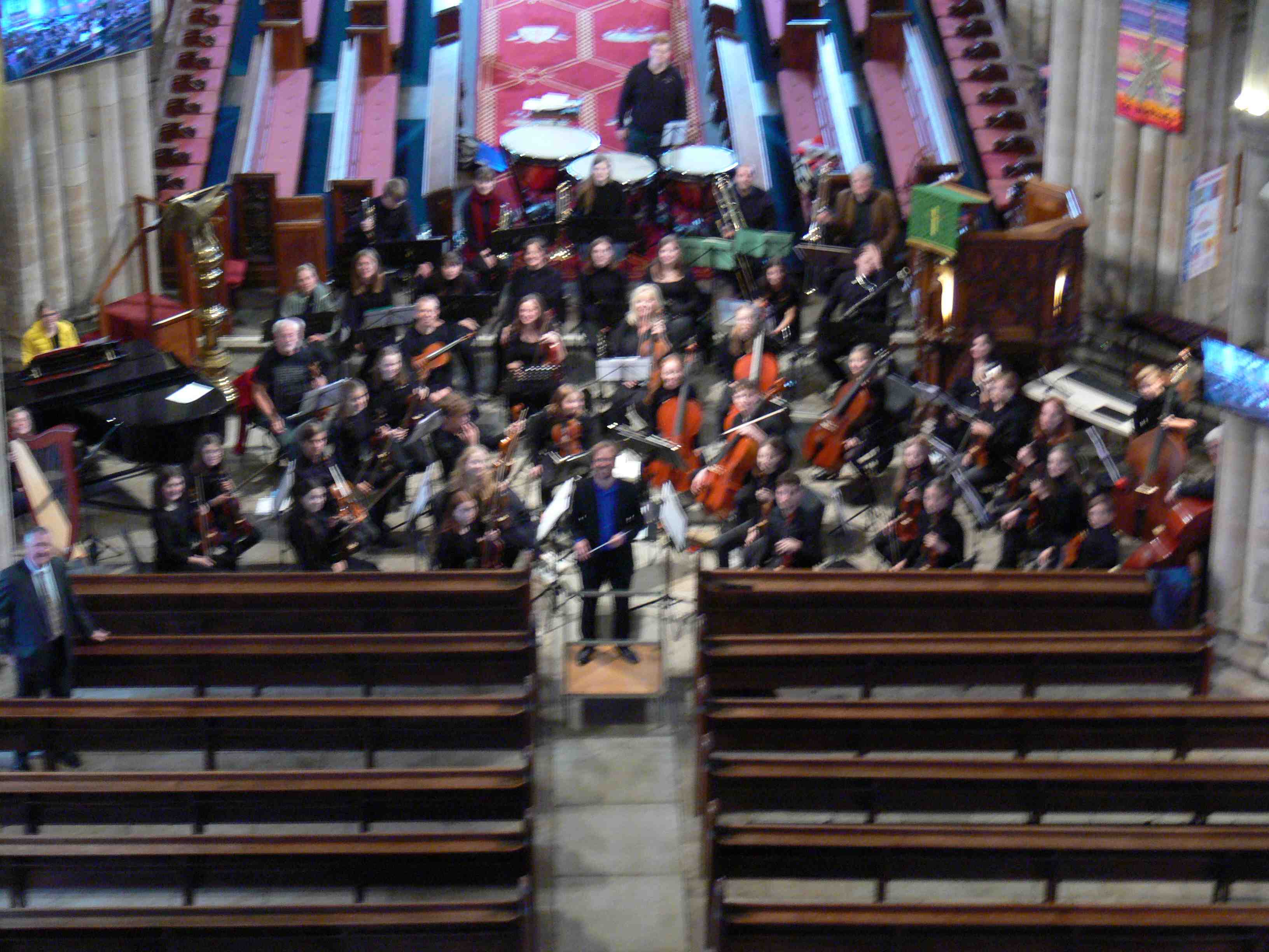 inside St. Michael's.