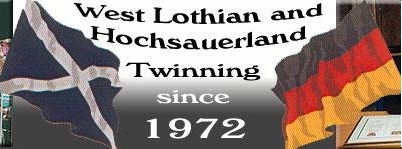 Twinning between West Lothian and Hochsauerland has been going on since 1972.